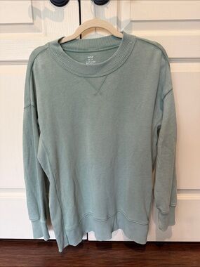 Aerie Crewneck Sweatshirt - Sage Green